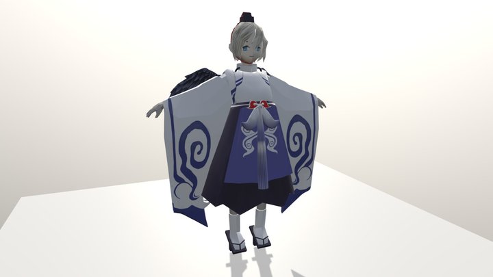 Little Boy 3D Model