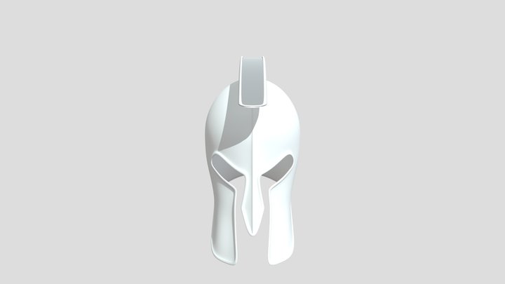 Spartan Helmet 3D Model