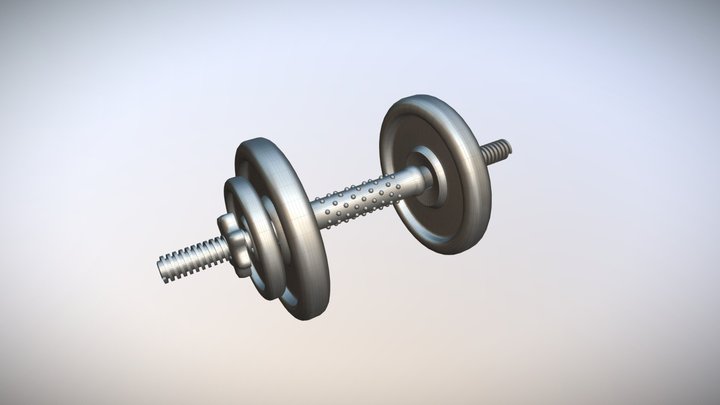 Dumbbell 3D Model