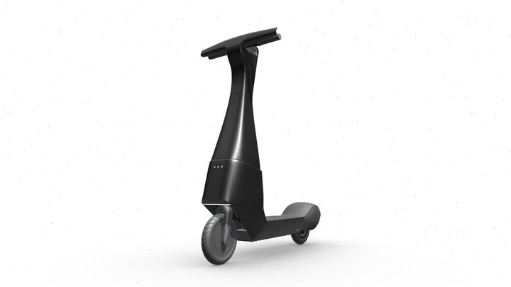 Electric Scooter WS3 3D Model