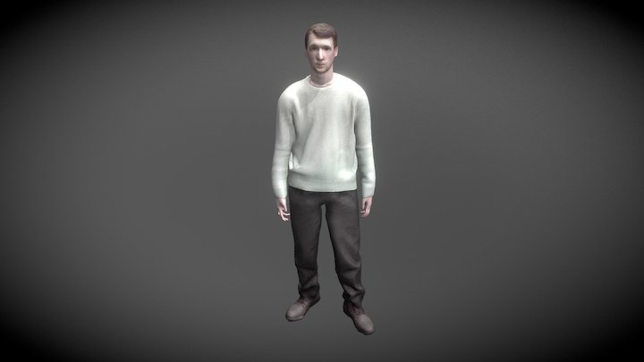 Josh Radle - Idle 3D Model