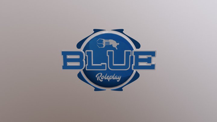 Blue RP 3 Props By MonKeydu13 3D Model