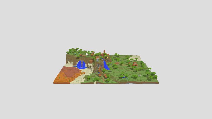 Trading Village - Oct 17 3D Model