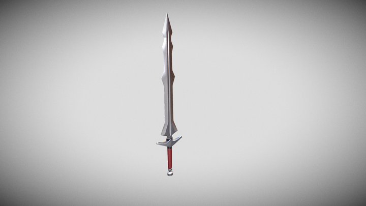 Sw 5 Anime Chaos Sword 3D Model