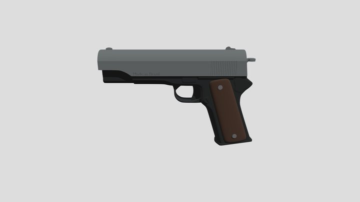 Handgun 3D Model
