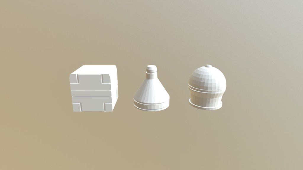 Mesh Modeling Exercise - 3D model by Popcorn-baka [593c2e0] - Sketchfab