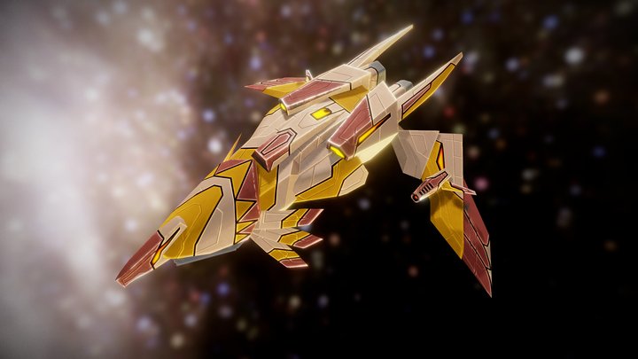 Ship Way Reaper 3D Model