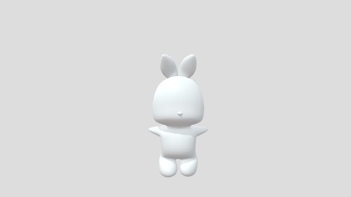 Rabbit 🐇 3D Model