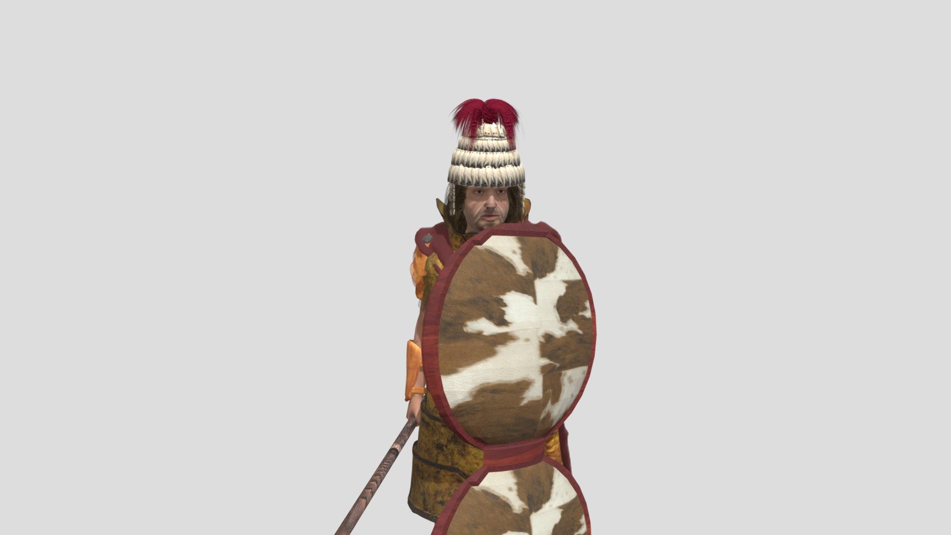 Soldato Miceneo — Sketchfab embed 3D viewer