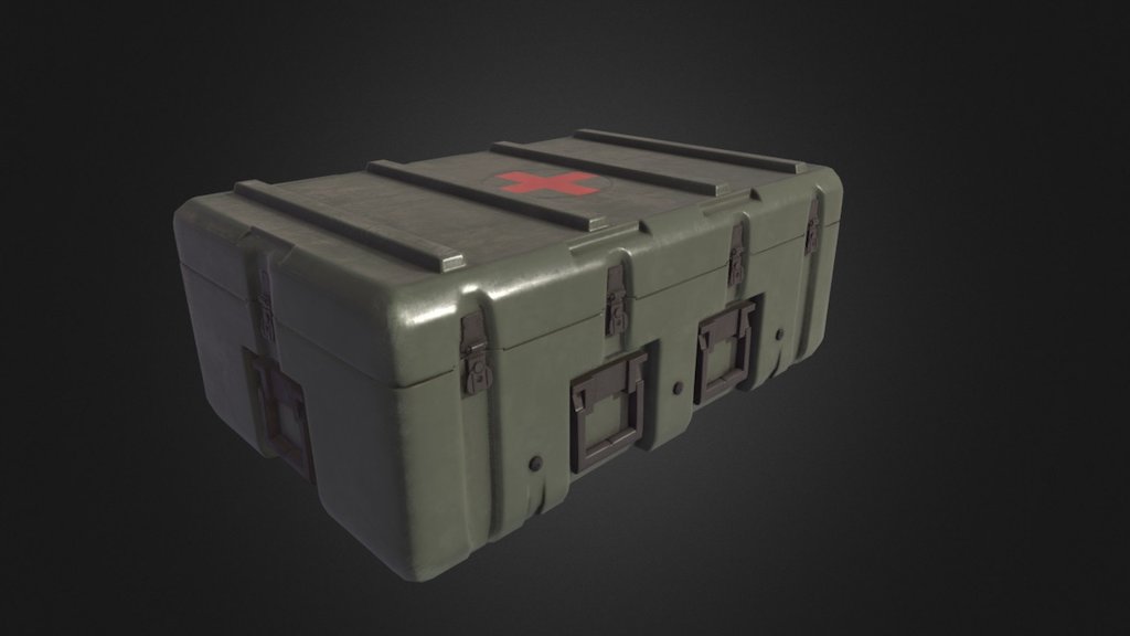 PBR Medic Box - 3D model by yannick sijtsma (@y.sijtsma) [593f9e7 ...