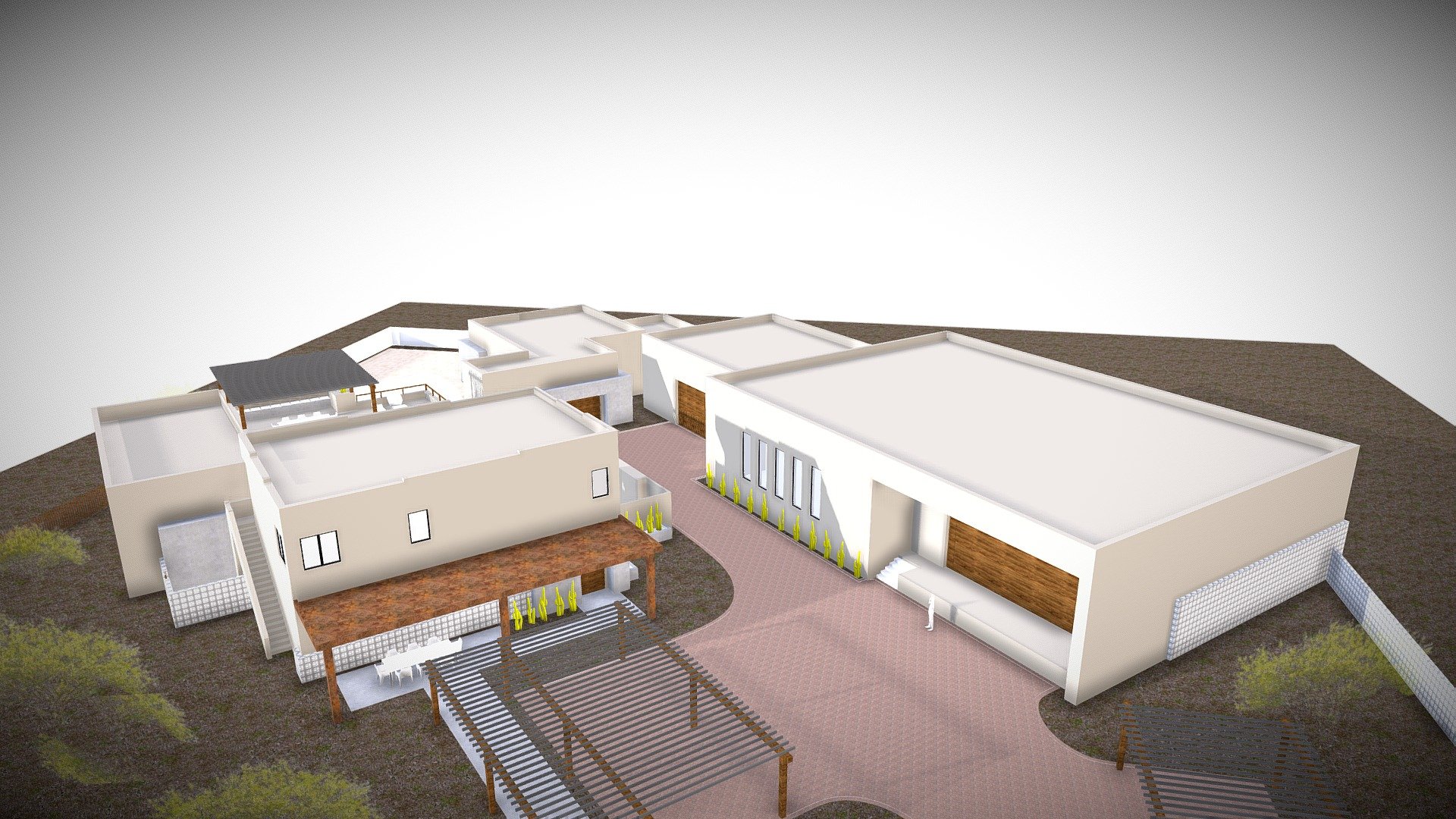 Noack Residence - 3D model by Jessica Hutchison-Rough (@urbandesignltd ...