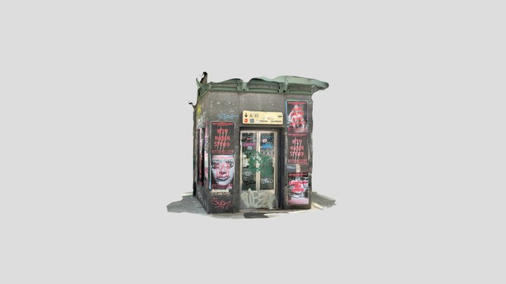 Bahn Station 3D Model