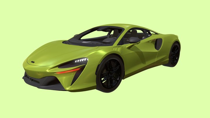 McLaren Artura 2023 3D Model