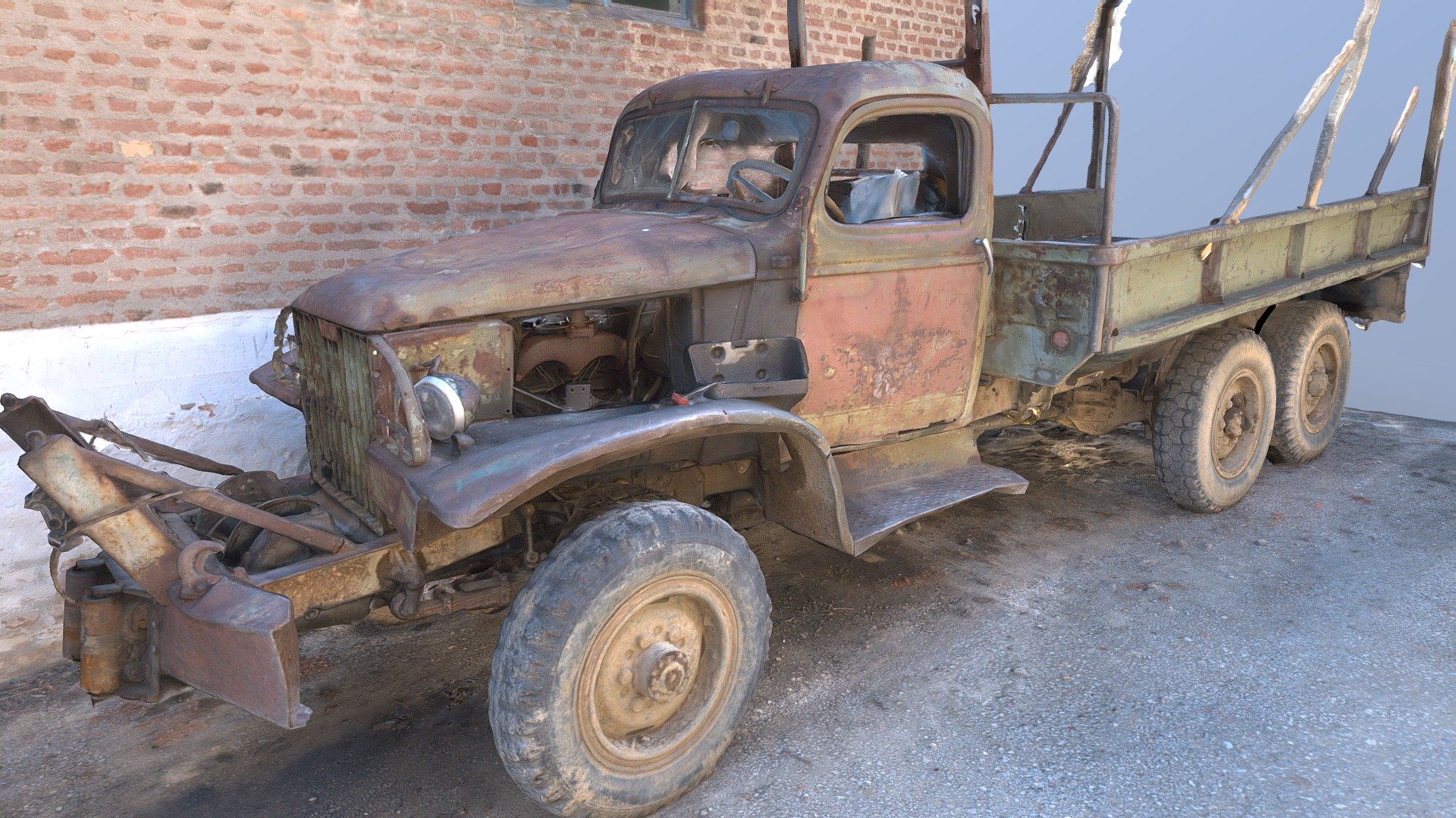 GMC CCKW 6*6 камион, село Мачкатица