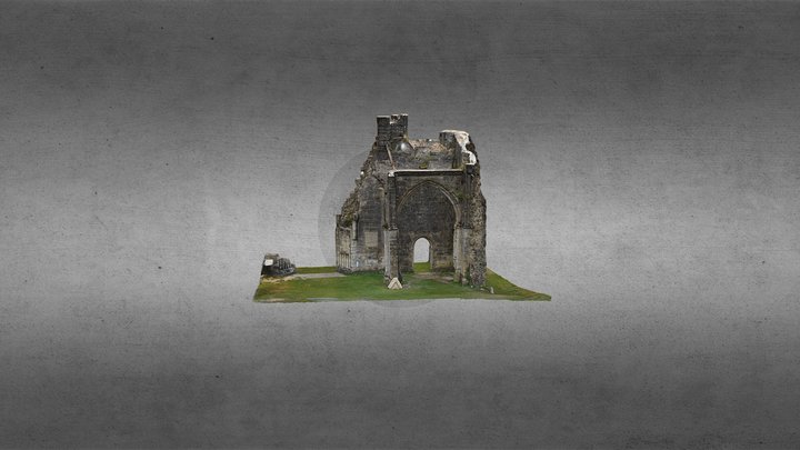 Abbaye de Saint Evroult 3D Model