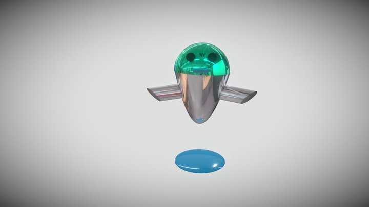 luiz felipe robo futurista 3D Model