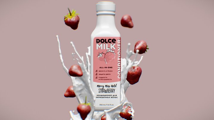 Dolce milk shampo | conditioner 3D Model
