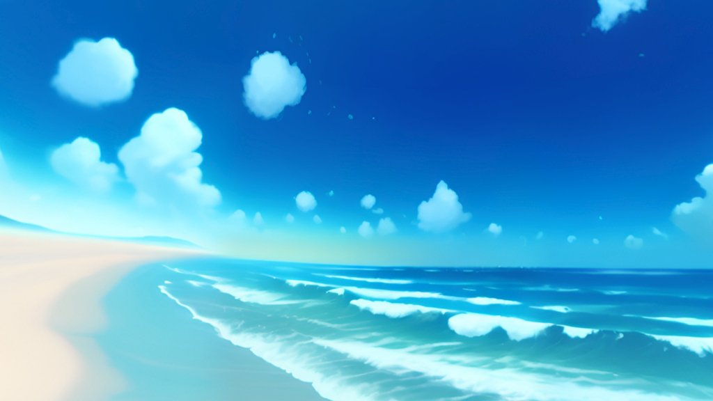 Skybox #2 - Sunny Day At The Beach (Anime Style)