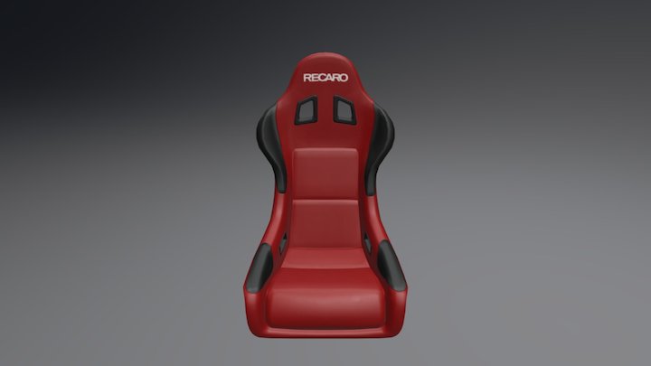 Racing seat 3D Model