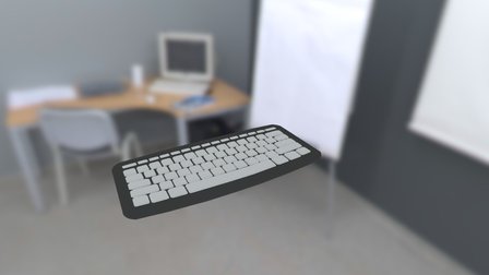 Keyboard 3D Model