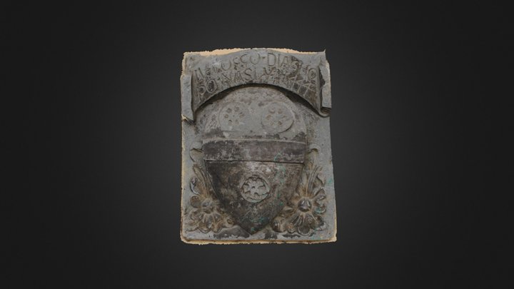 Stemma araldico 3D Model