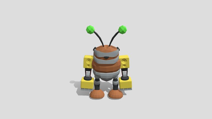 3D_Walking_Robot_Kessen_Jens 3D Model