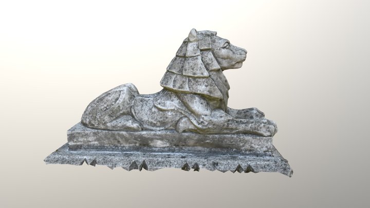 Lions Gate Lion 3D Model