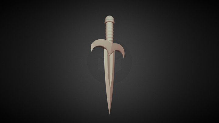 Dagger | Free high poly 3D Model