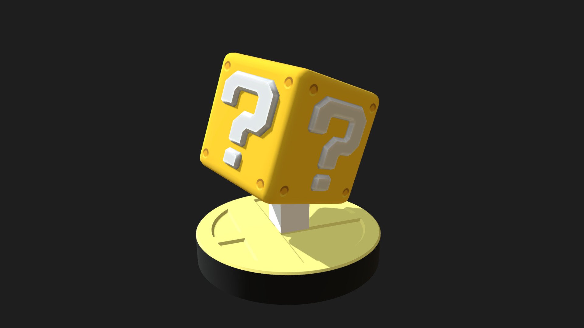 Question Block Custom Amiibo