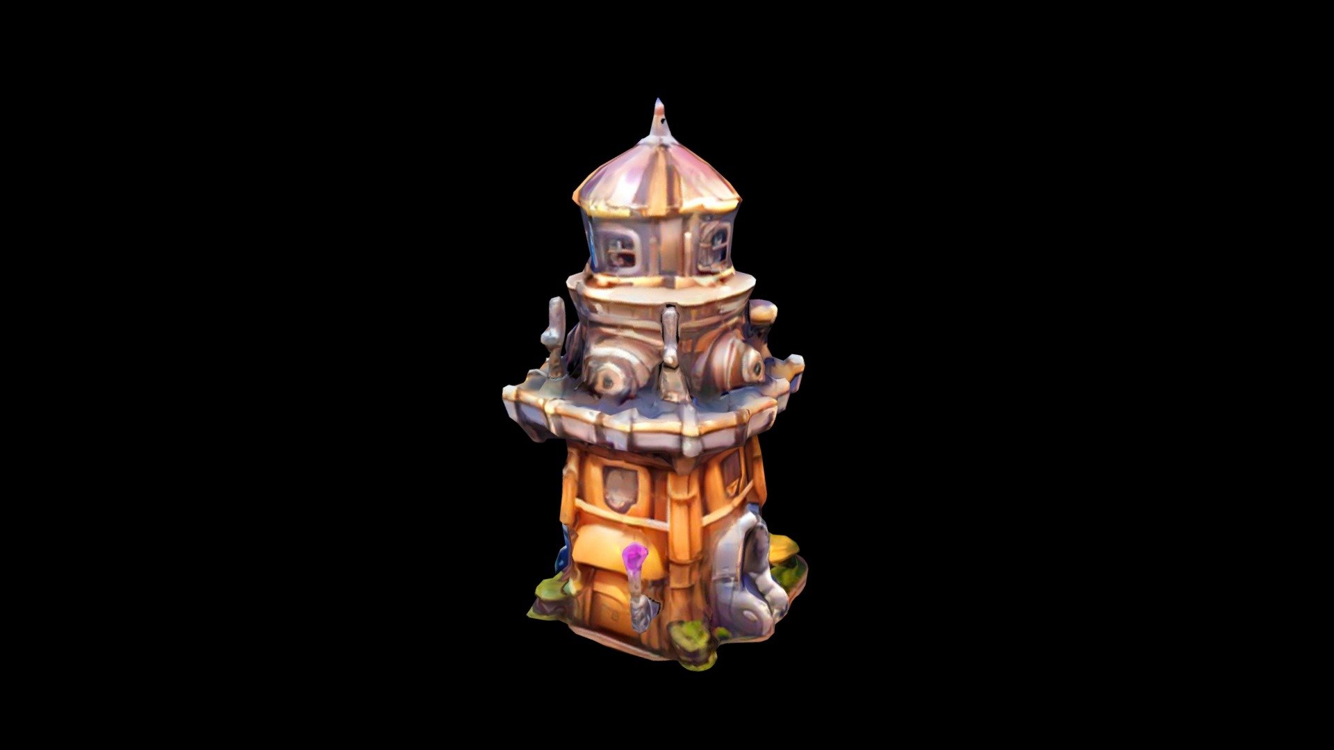 Tower Fall RTS building 01e24ce1-6d8a-4c7a-b14e- - Download Free 3D ...