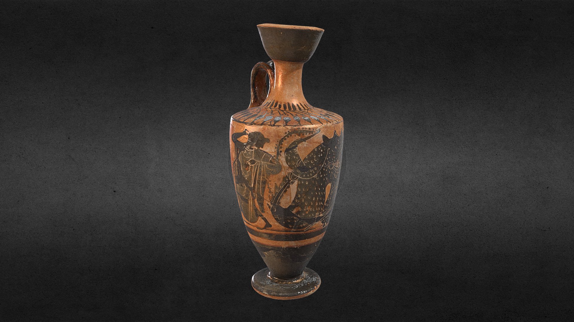 LEKYTHOS - AIDONE / SICILY / ITALY — Sketchfab embed 3D viewer