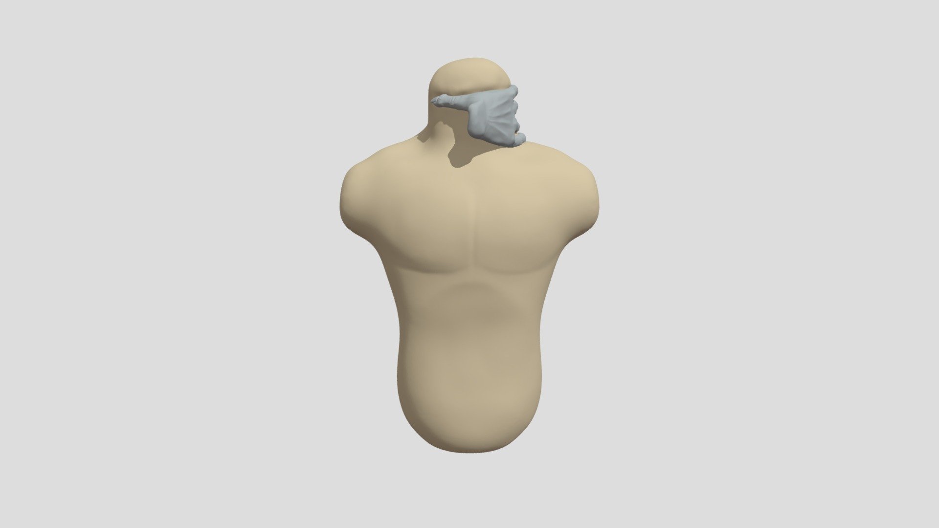 hand around neck Download Free 3D model by FelixStassen [59492d2