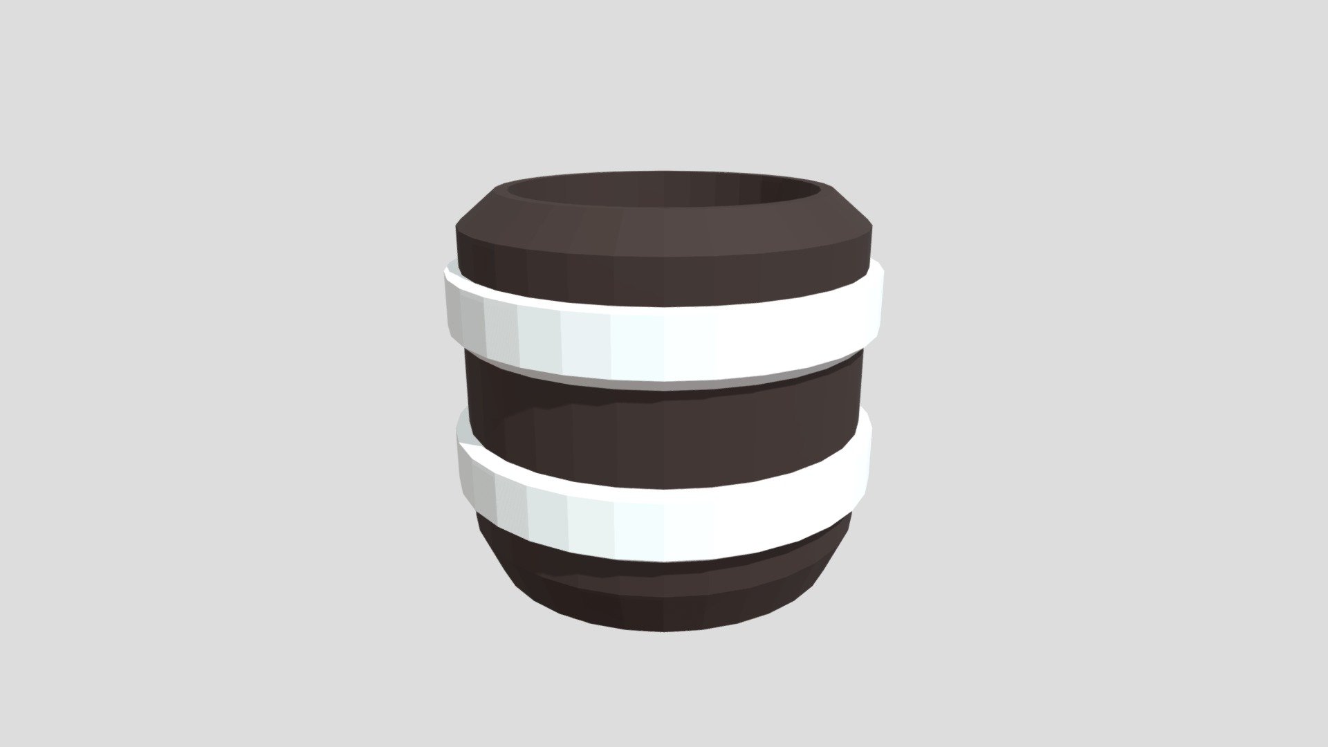 Low Poly Barrel