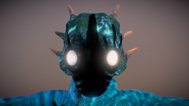 KIERA-Alien Character 3D Model