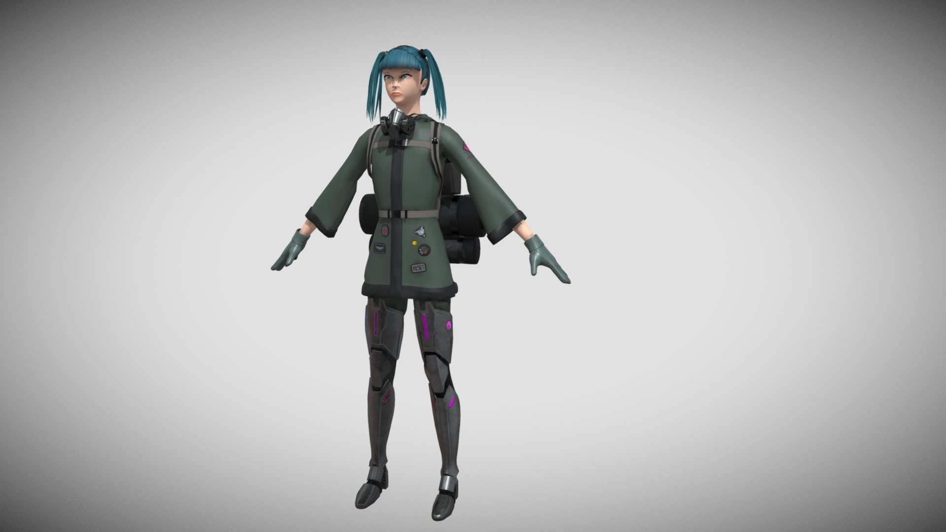 Backpack Girl