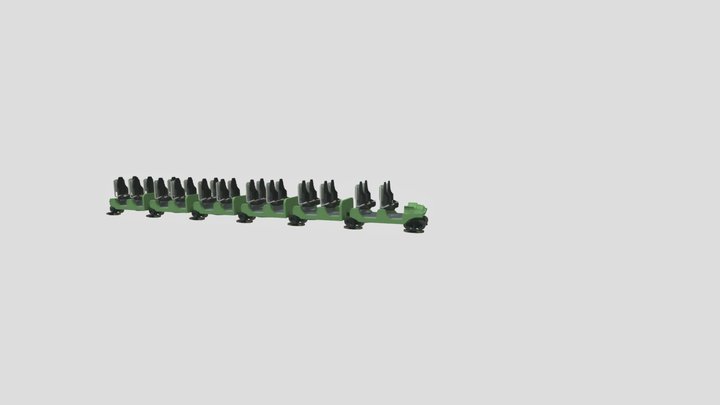 Intamin Blitz - Coaster 3D Model