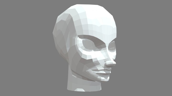 Head - W.I.P. 3D Model