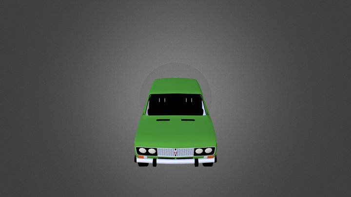 VAZ - 2106 "Zhiguli" 3D Model