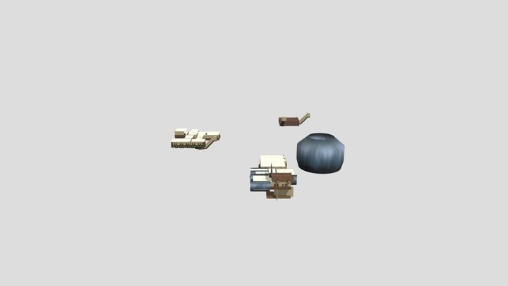 Mobile - Goosebumps NOS - RL Stines House 3D Model