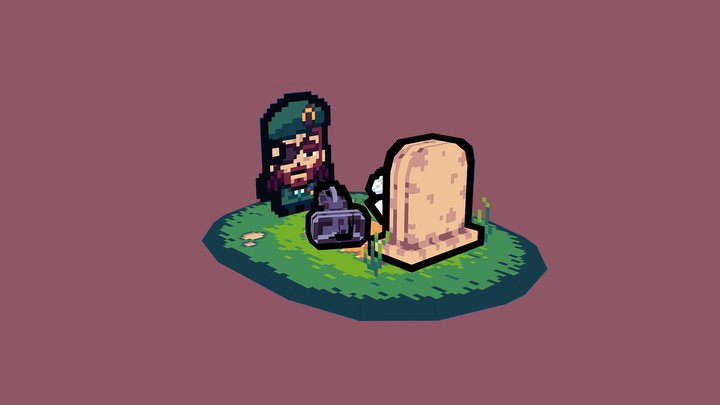 Snake Eater 3D Model