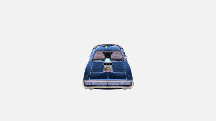 dominic_torettos_1970_dodge_charger_rt_fast_x 3D Model