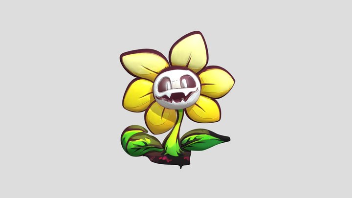 Flowey 3D models - Sketchfab