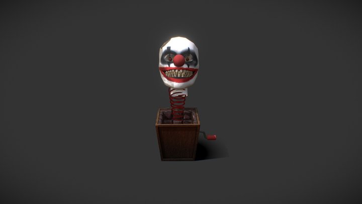Clownbox Opening Animation v2 3D Model