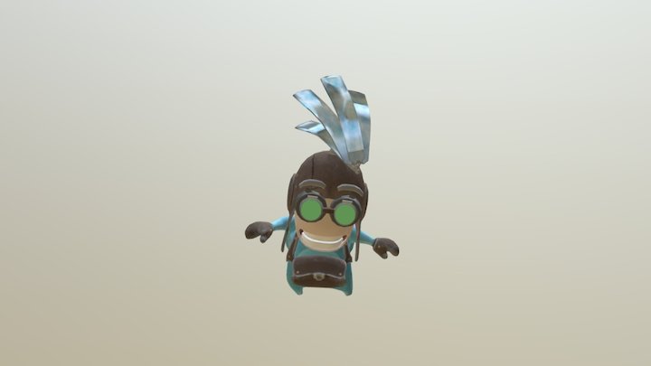 SCC : Rider Straffe 3D Model