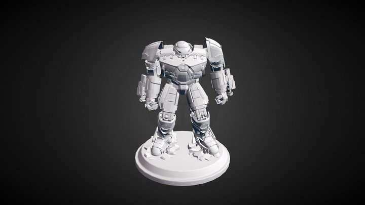 Hulkbuster 3D Model