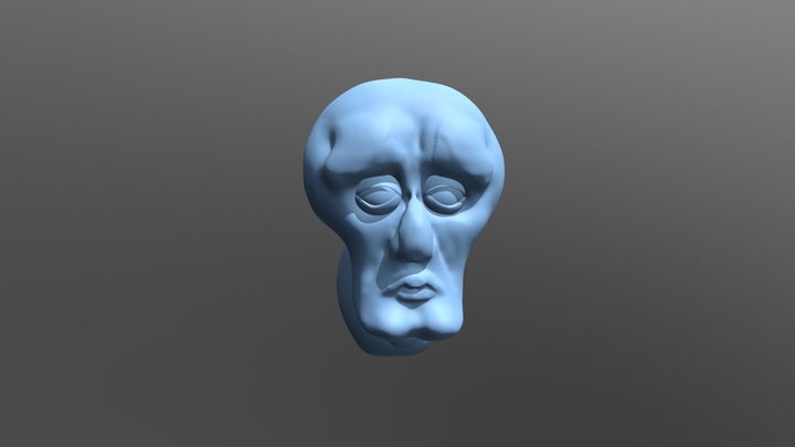 AR 2102 Headsculpt 3D Model