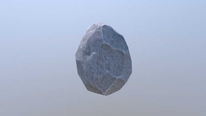 Rock Lowpoly 3D Model