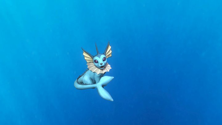 Vaporeon 2.0 3D Model
