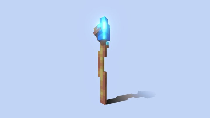 Soulstone Staff 3D Model