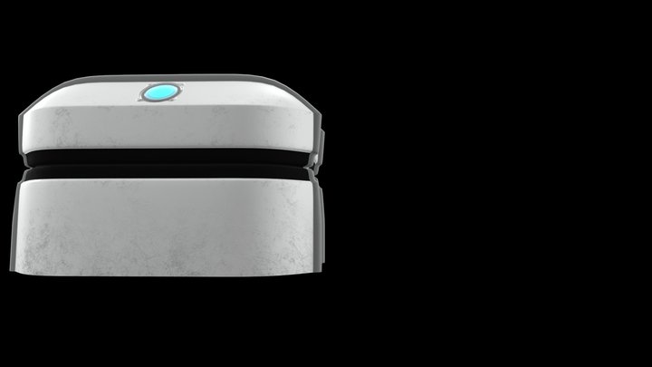 Sci-Fi Box 3D Model